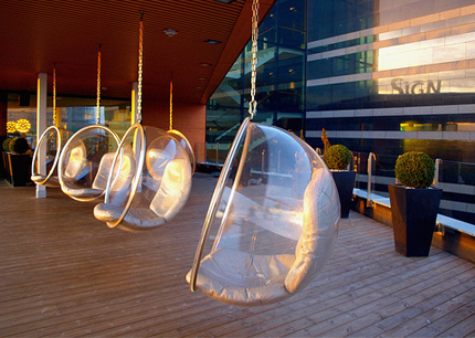 bubblechairclarionsign