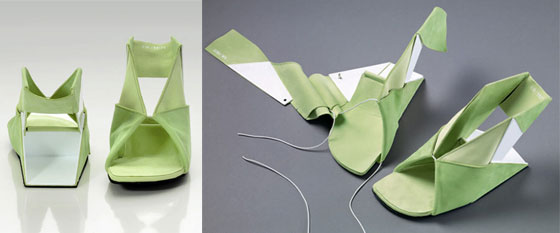 origami-sandals