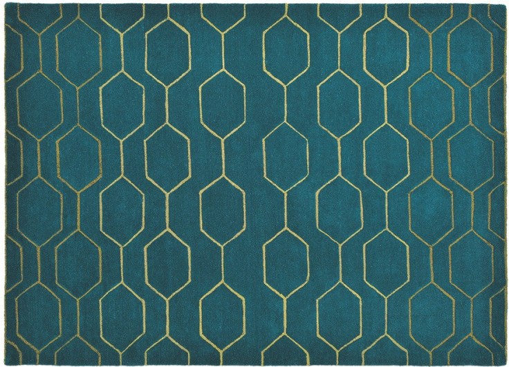 gyapju_szonyegek_wedgwood_home_arris_teal_geometriai_mintas_szonyeg