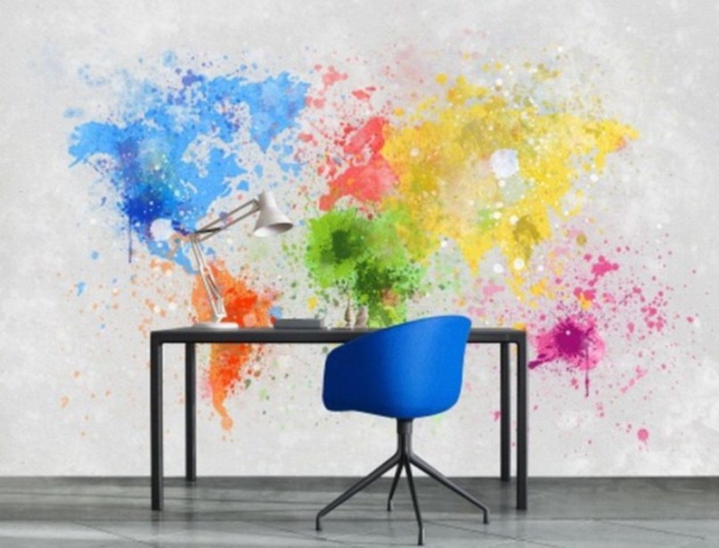 Antique-world-map-wall-mural