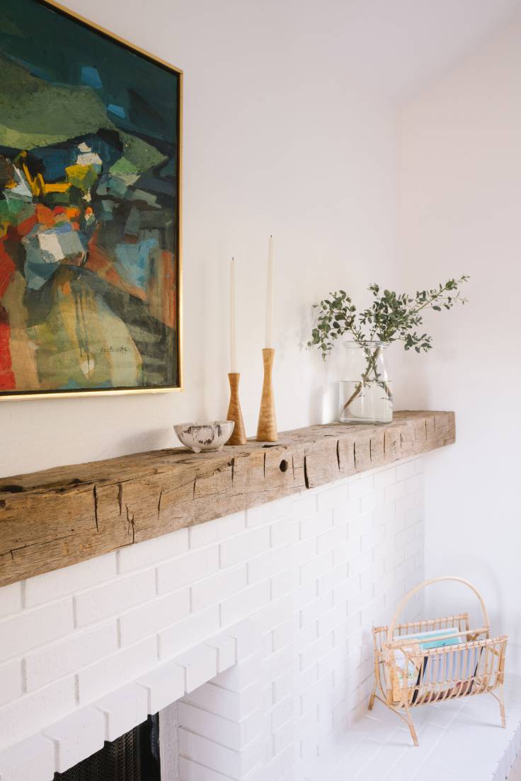 Samantha-Gluck-Emily-Henderson-Raw-Wood-Mantle1